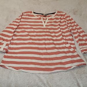 Jones New York Sport 3/4 length top